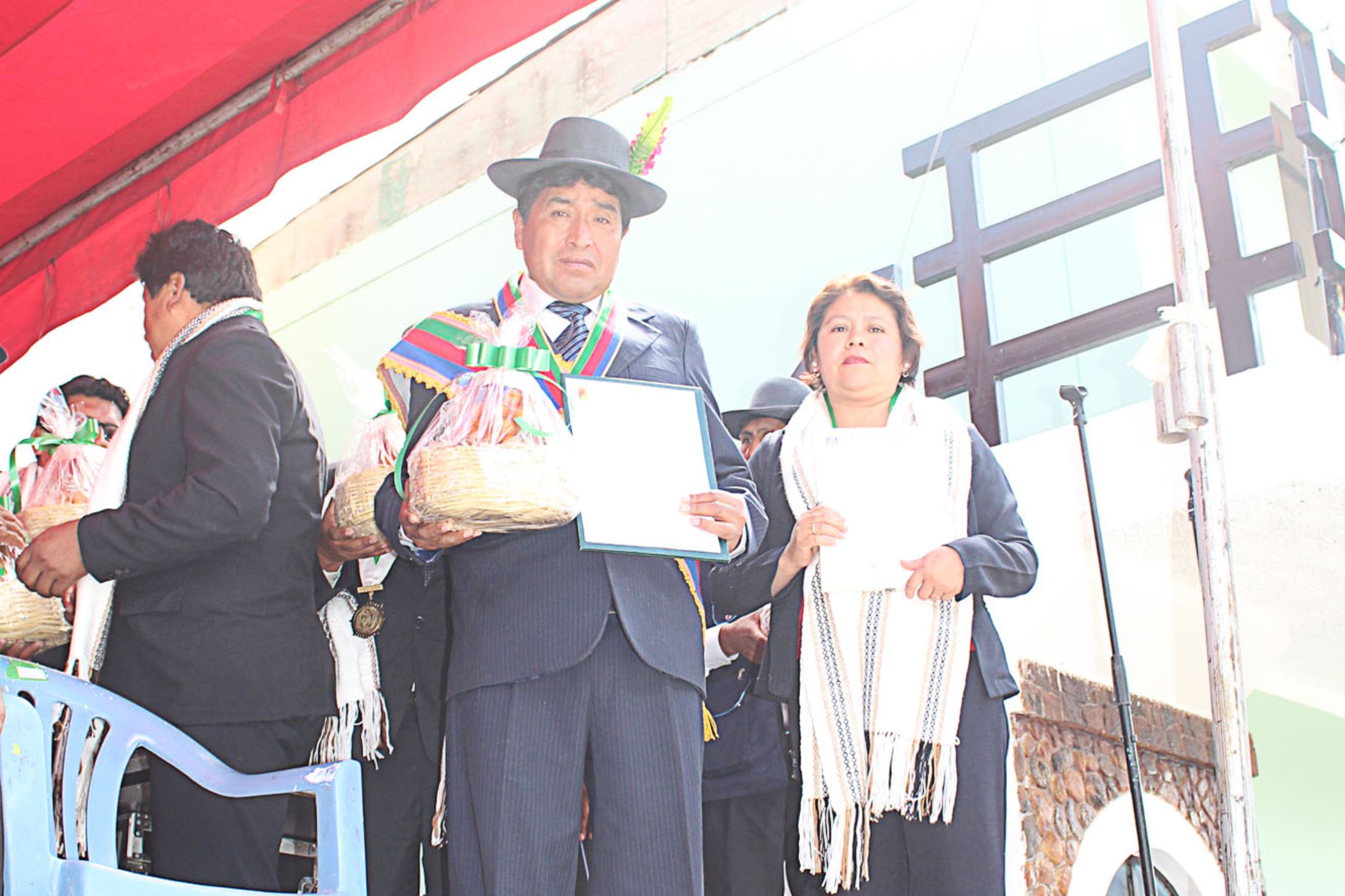 CONCEJO MUNICIPAL DE TORATA RINDE SALUDO INSTITUCIONAL AL DISTRITO DE